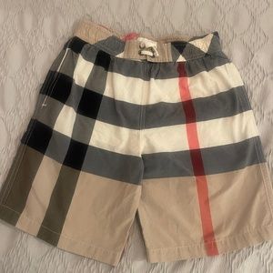 Burberry boys swim shorts size 12